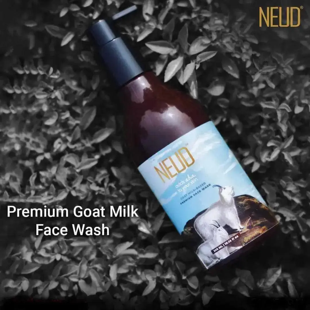 neud-goat-milk-face-wash-300ml-AHA-free-zipper-pouch-everteen-neud-com